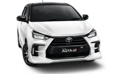 Sewa Toyota Agya di Jogja & Jakarta - Rental Mobil Hatchback 5 Penumpang Murah