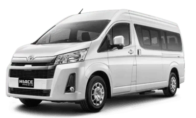 Sewa Hiace Premio di Jogja & Jakarta - Rental Mobil Minibus 14 Penumpang Murah